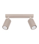 Ceiling lamps - Sollux Plafond KARBON 2 taupe SL.1763 - product 1