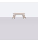 Ceiling lamps - Sollux Plafond KARBON 2 taupe SL.1763 - product 2