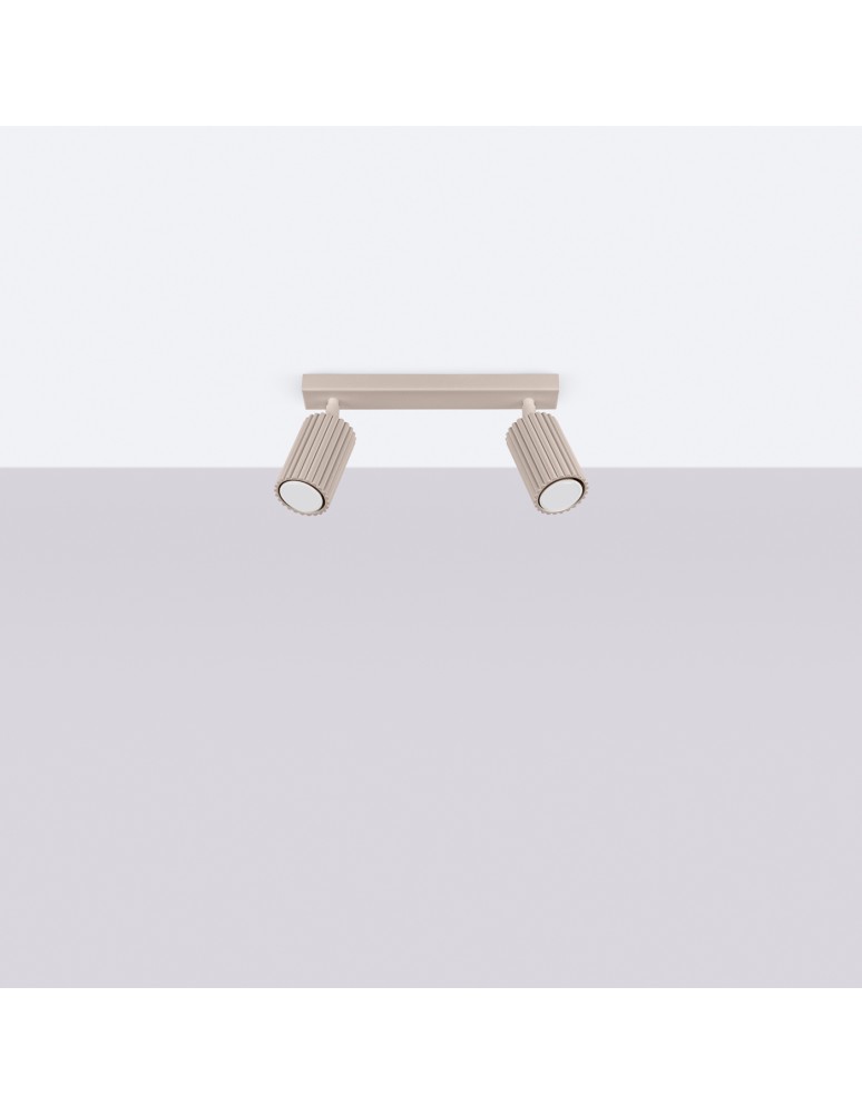 Sollux Plafon KARBON 2 taupe SL.1763