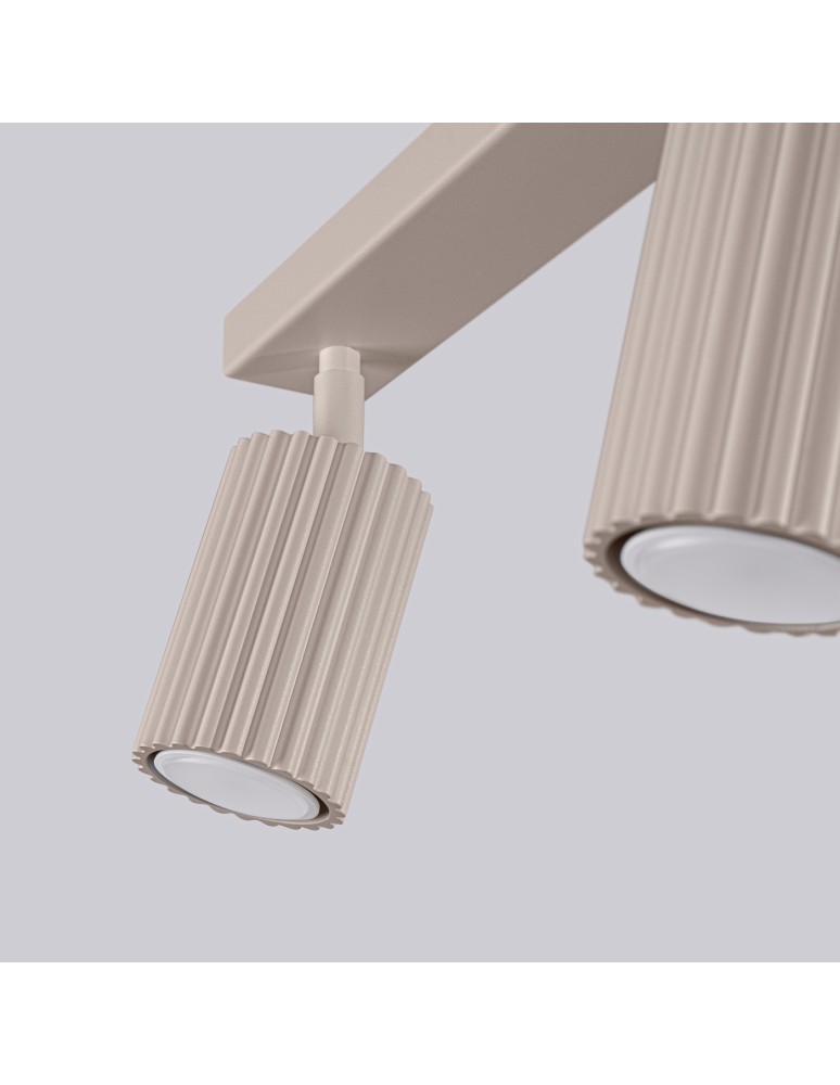 Ceiling lamps - Sollux Plafond KARBON 2 taupe SL.1763 - product kolory-swiatla.pl 4