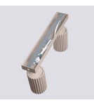 Sollux Plafon KARBON 2 taupe SL.1763