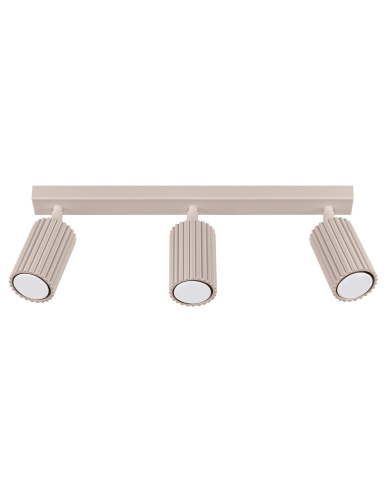 Ceiling lamps - Sollux Plafond KARBON 3L taupe SL.1764 - product kolory-swiatla.pl 1