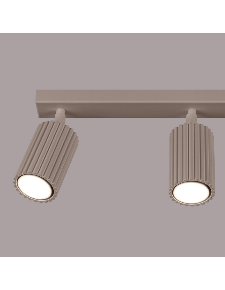 Ceiling lamps - Sollux Plafond KARBON 3L taupe SL.1764 - product kolory-swiatla.pl 5