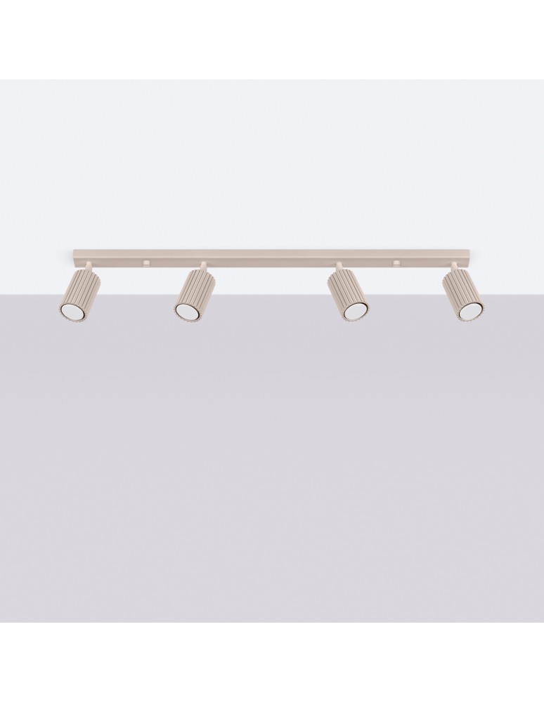 Sollux Plafon KARBON 4L taupe SL.1765