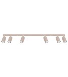 Ceiling lamps - Sollux Plafon KARBON 6L taupe SL.1766 - product 1