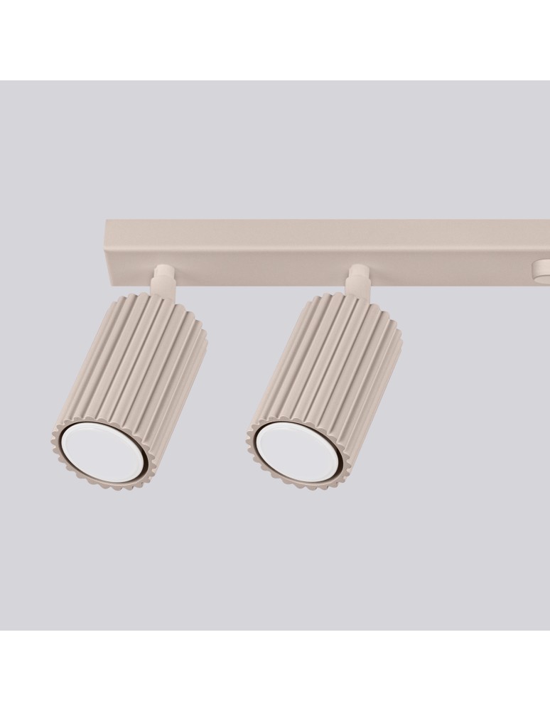 Ceiling lamps - Sollux Plafon KARBON 6L taupe SL.1766 - product kolory-swiatla.pl 4