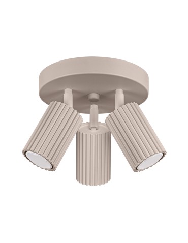 Sollux Plafond KARBON 3P taupe SL.1768