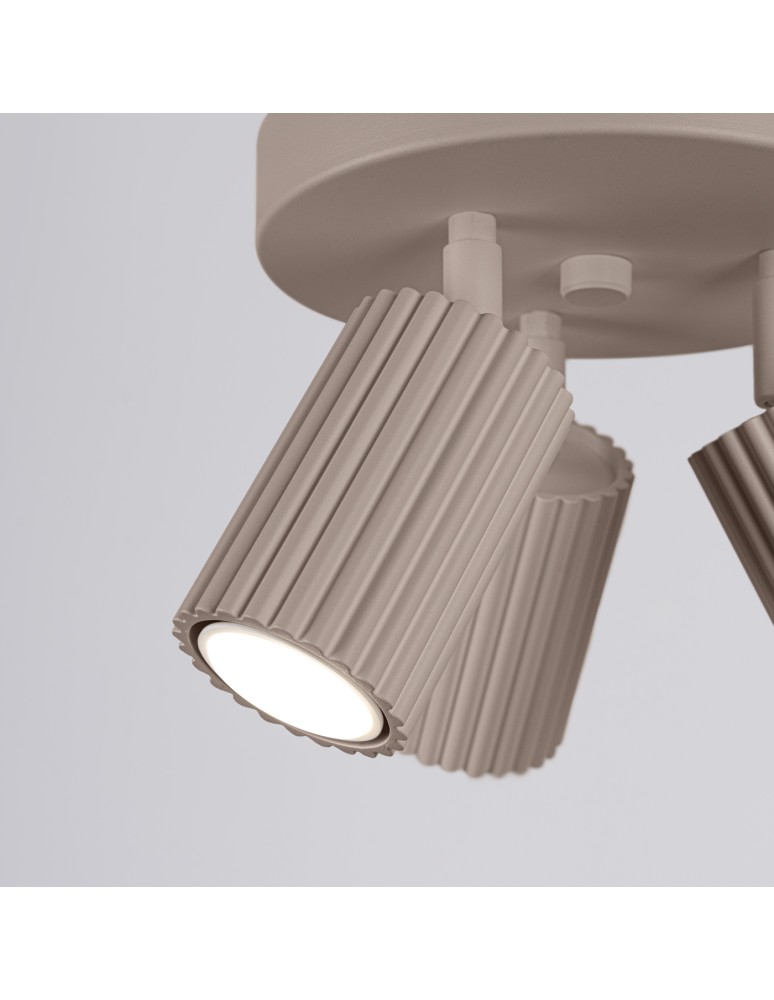 Ceiling lamps - Sollux Plafond KARBON 3P taupe SL.1768 - product kolory-swiatla.pl 4