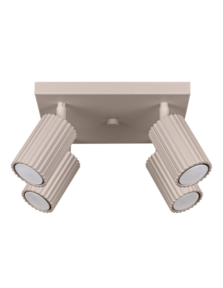 Ceiling lamps - Sollux Plafond KARBON 4 taupe SL.1769 - product kolory-swiatla.pl 1