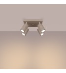 Sollux Plafon KARBON 4 taupe SL.1769