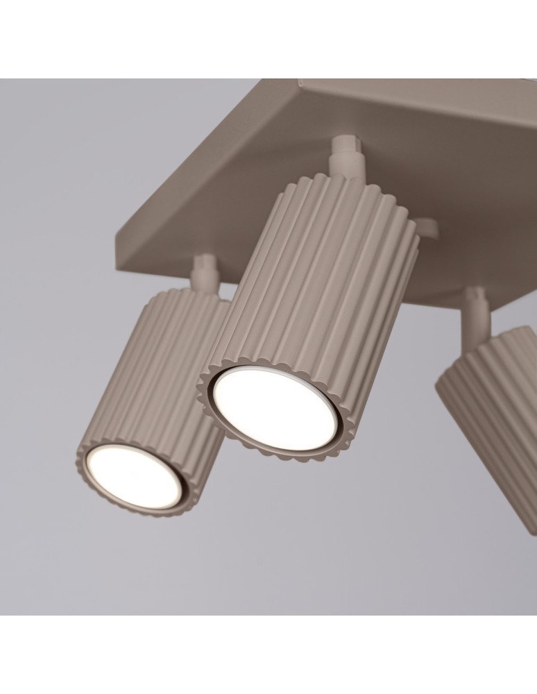 Ceiling lamps - Sollux Plafond KARBON 4 taupe SL.1769 - product kolory-swiatla.pl 4