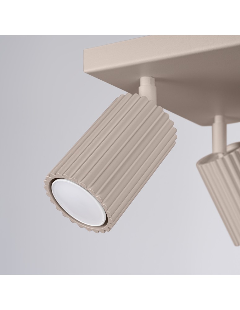 Ceiling lamps - Sollux Plafond KARBON 4 taupe SL.1769 - product kolory-swiatla.pl 5