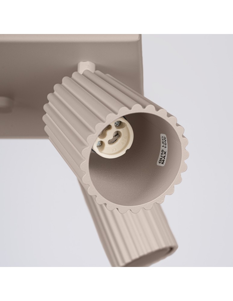 Ceiling lamps - Sollux Plafond KARBON 4 taupe SL.1769 - product kolory-swiatla.pl 6