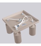 Ceiling lamps - Sollux Plafond KARBON 4 taupe SL.1769 - product 7