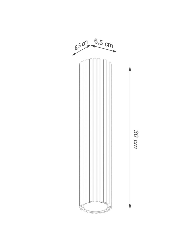 Ceiling lamps - Sollux Plafond KARBON 40 taupe SL.1772 - product kolory-swiatla.pl 8