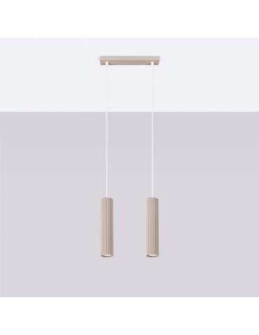 Sollux Lampa wisząca KARBON 2 taupe SL.1773 - produkt 2