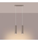 Pendant lamps - Sollux KARBON 2 taupe pendant lamp SL.1773 - product 3