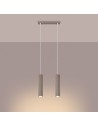 View Sollux KARBON 2 taupe pendant lamp SL.1773