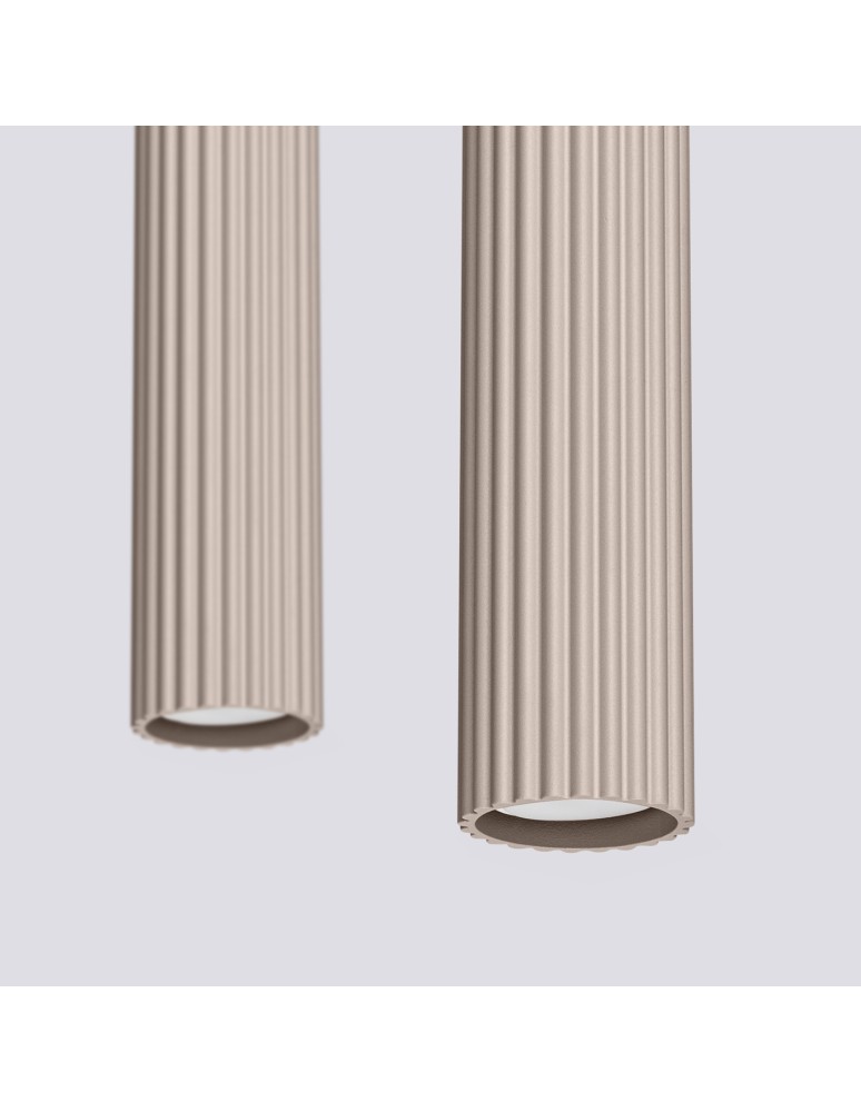 Sollux Lampa wisząca KARBON 2 taupe SL.1773