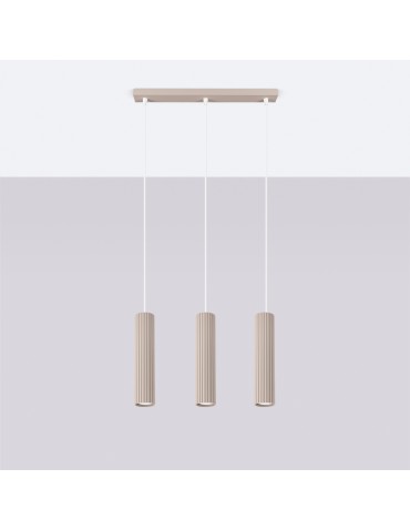 Sollux KARBON 3L taupe pendant lamp SL.1774 - product 2