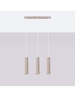 Sollux Lampa wisząca KARBON 3L taupe SL.1774 - produkt 2