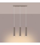 Sollux Lampa wisząca KARBON 3L taupe SL.1774