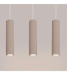 Sollux Lampa wisząca KARBON 3L taupe SL.1774