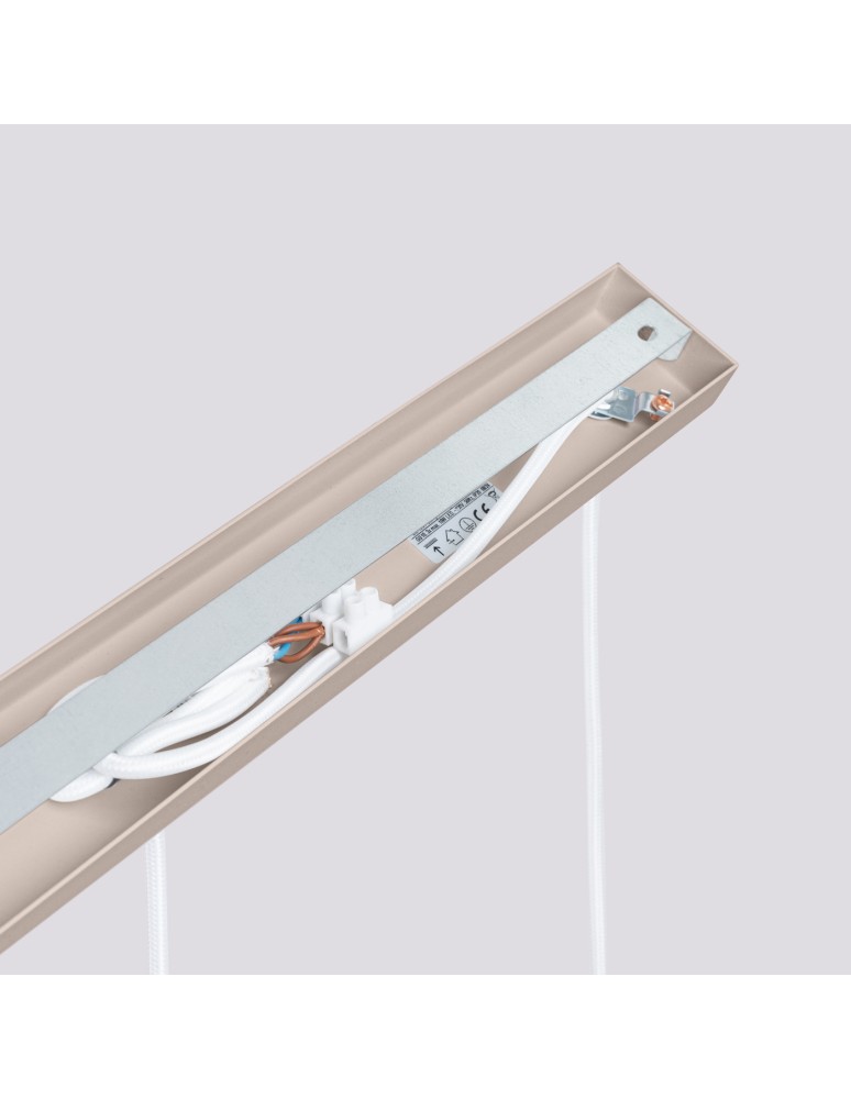 Sollux Lampa wisząca KARBON 3L taupe SL.1774