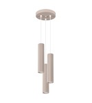 Pendant lamps - Sollux KARBON 3P taupe pendant lamp SL.1775 - product 1