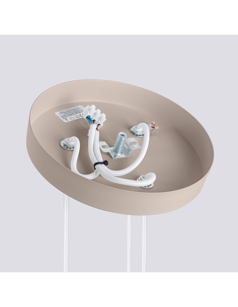 Sollux Lampa wisząca KARBON 3P taupe SL.1775