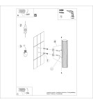 Wall lamps - Sollux Wall lamp KARBON 30 taupe SL.1776 - product 8