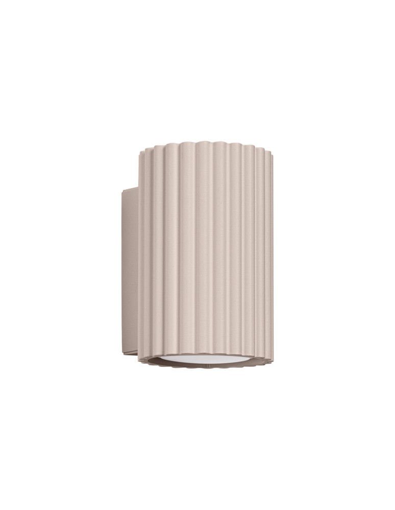 Wall lamps - Sollux Wall lamp KARBON 10 taupe SL.1777 - product kolory-swiatla.pl 1