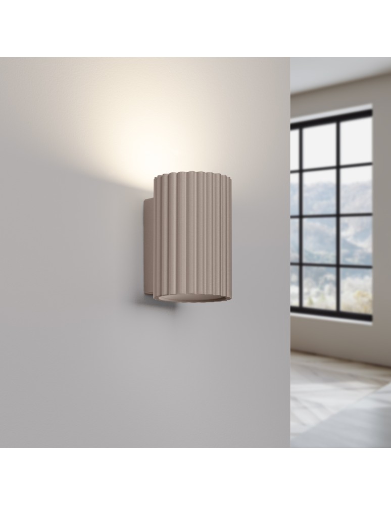 Wall lamps - Sollux Wall lamp KARBON 10 taupe SL.1777 - product kolory-swiatla.pl 4