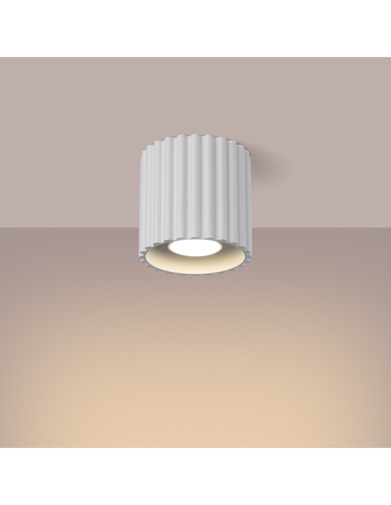 Ceiling lamps - Sollux Plafond AURA 1 white GU10 SL.1779 - product kolory-swiatla.pl 3