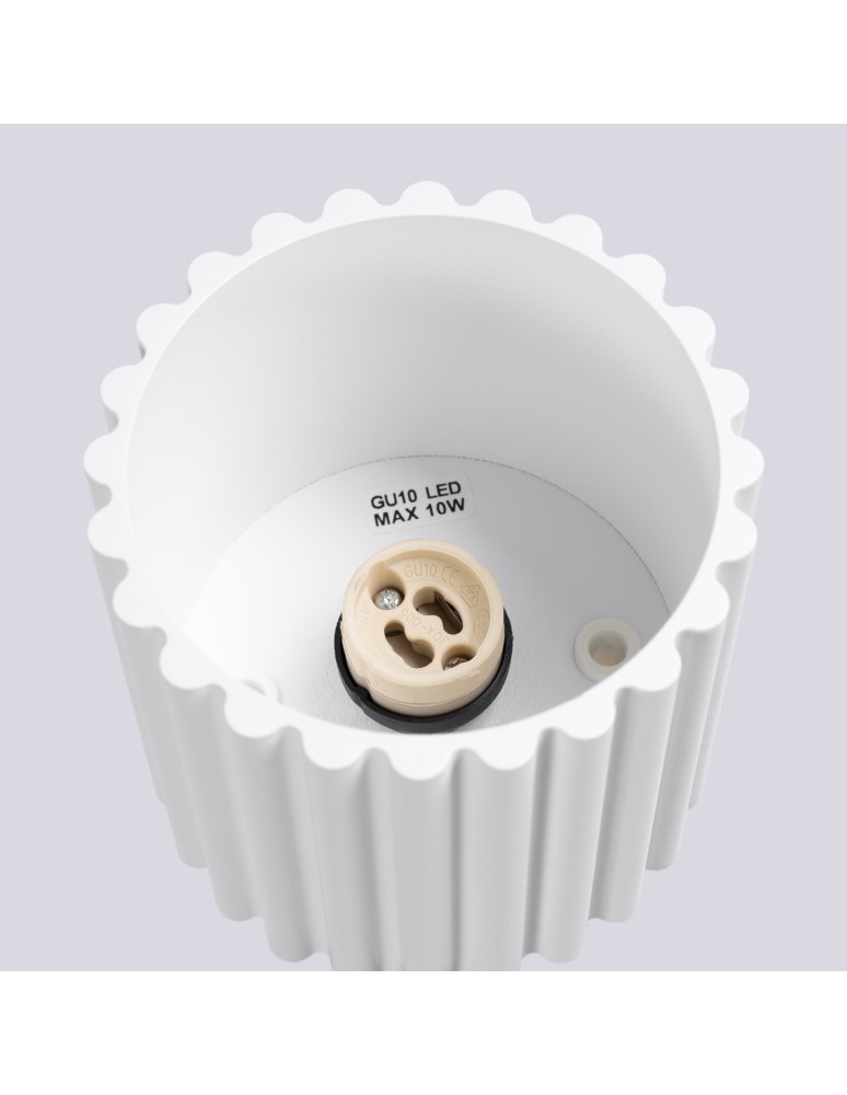 Ceiling lamps - Sollux Plafond AURA 1 white GU10 SL.1779 - product kolory-swiatla.pl 5