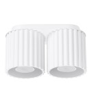 Ceiling lamps - Sollux Plafond AURA 2 white GU10 SL.1780 - product 1