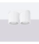 Ceiling lamps - Sollux Plafond AURA 2 white GU10 SL.1780 - product 2