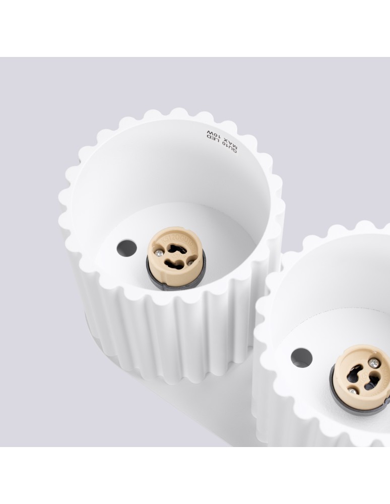 Ceiling lamps - Sollux Plafond AURA 2 white GU10 SL.1780 - product kolory-swiatla.pl 5