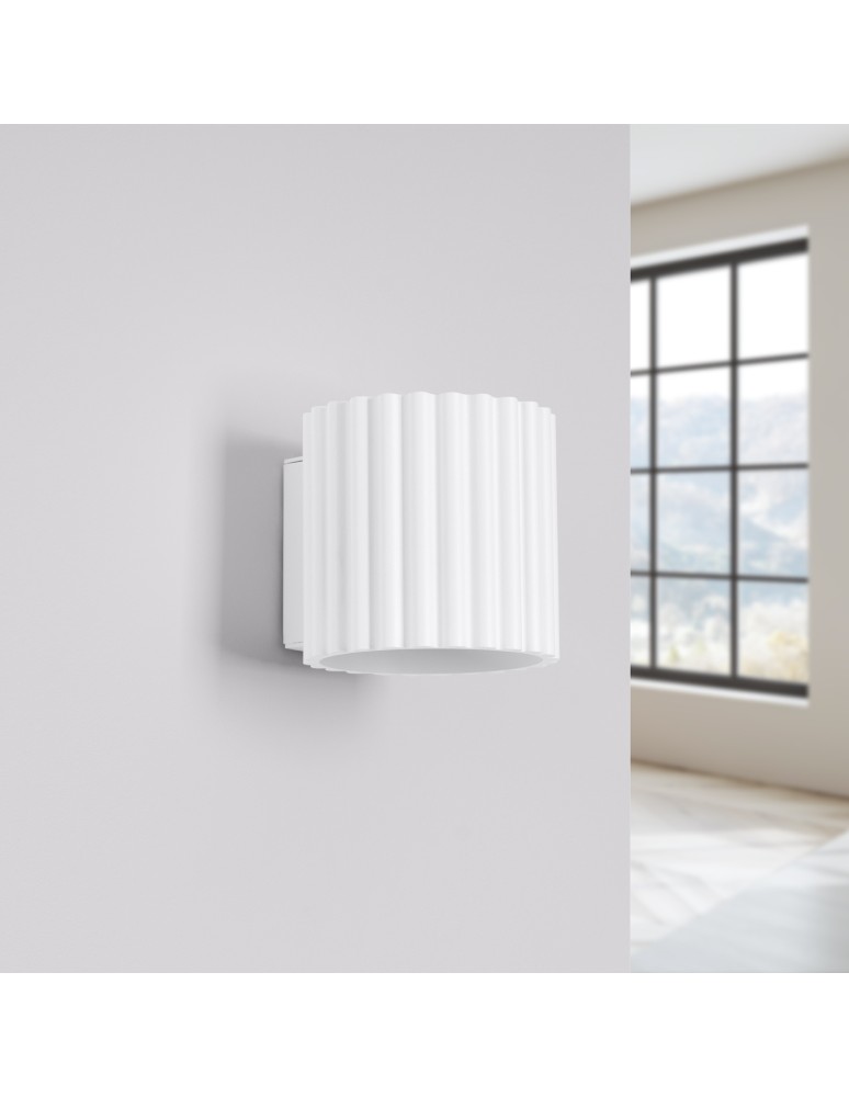Wall lamps - Sollux Wall lamp AURA white G9 SL.1781 - product kolory-swiatla.pl 2