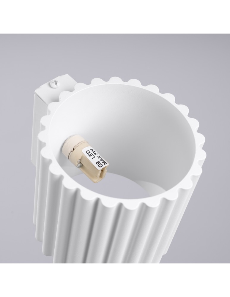 Wall lamps - Sollux Wall lamp AURA white G9 SL.1781 - product kolory-swiatla.pl 6
