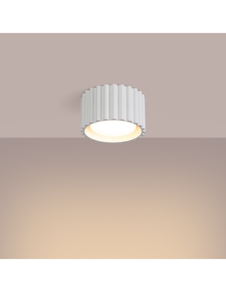 Ceiling lamps - Sollux Plafond AURA 1 white Gx53 SL.1782 - product kolory-swiatla.pl 3