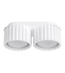 Ceiling lamps - Sollux Plafond AURA 2 white Gx53 SL.1783 - product 1