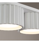 Sollux Plafon AURA 2 biały Gx53 SL.1783