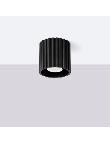 Sollux Plafon AURA 1 czarny GU10 SL.1784 - produkt 2