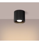 Ceiling lamps - Sollux Plafond AURA 1 black GU10 SL.1784 - product 3