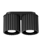Ceiling lamps - Sollux Plafond AURA 2 black GU10 SL.1785 - product 1