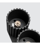 Ceiling lamps - Sollux Plafond AURA 2 black GU10 SL.1785 - product 5