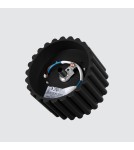 Ceiling lamps - Sollux Plafond AURA 1 black Gx53 SL.1787 - product 6