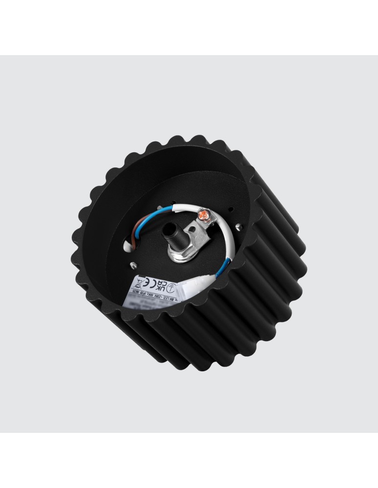 Sollux Plafon AURA 1 czarny Gx53 SL.1787