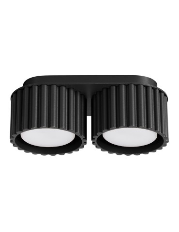 Sollux Plafond AURA 2 black Gx53 SL.1788